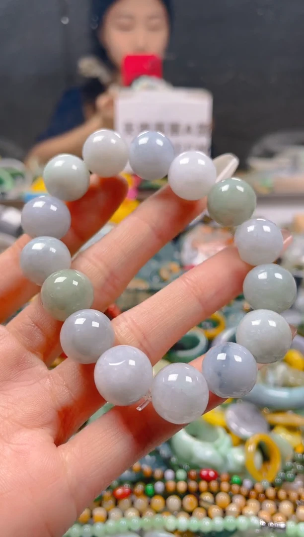 【闪购商品】翡翠颈饰未镶嵌13MM/G/翡翠A货一图一物