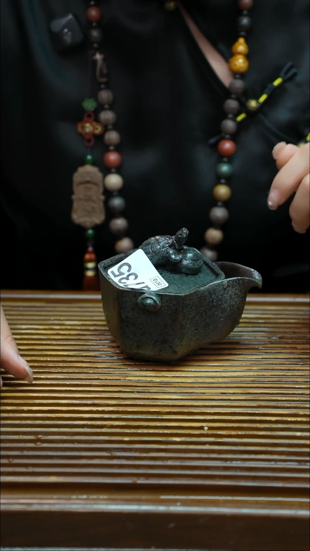 万古烧粗陶手工茶具