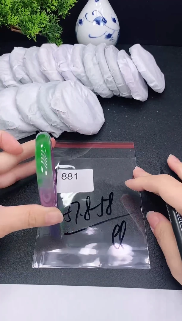 未镶嵌手镯翡翠881