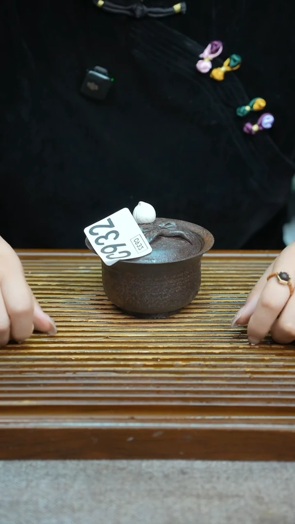 万古烧粗陶手工茶具