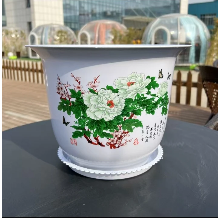 T35口径加大加厚家用四季花盆花卉绿植盆