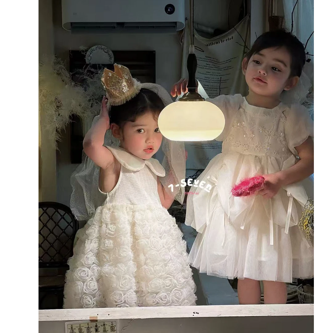 7＋25夏玫瑰花朵连衣裙甜美仙女节日穿搭夏季精致穿搭女孩