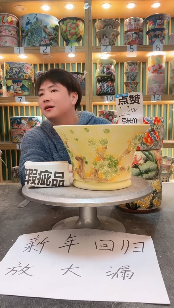 【闪购商品】瓷片默认微瑕一物一拍0215-040