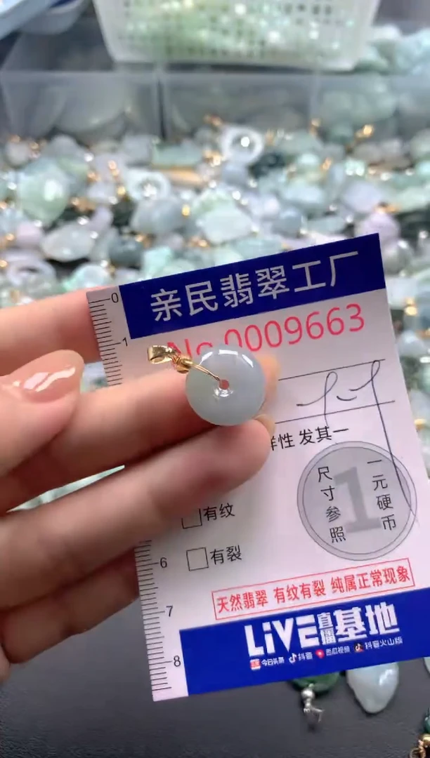 颈饰未镶嵌翡翠9663