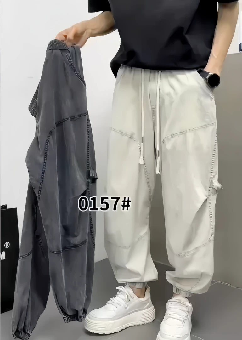 【夏款长裤】-0157-广州UUS-潮牌撤柜长裤男女同款--