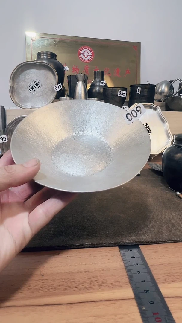 加深款纯锡壶承009