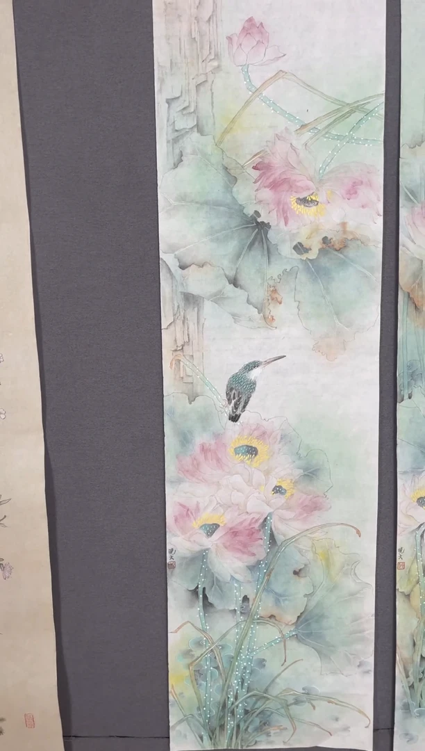 国画击**歌国画山水花鸟作品