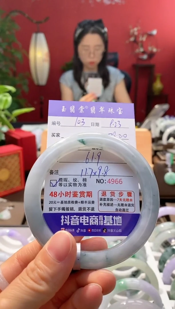 未镶嵌手镯翡翠翡翠103