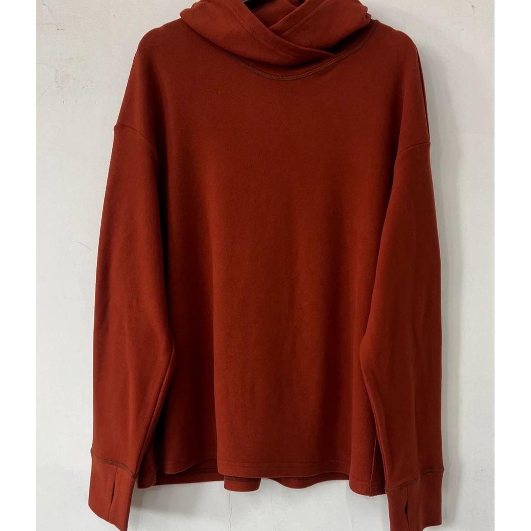 衣秋白-351120高弹保暖连帽打底衫（长65围122）