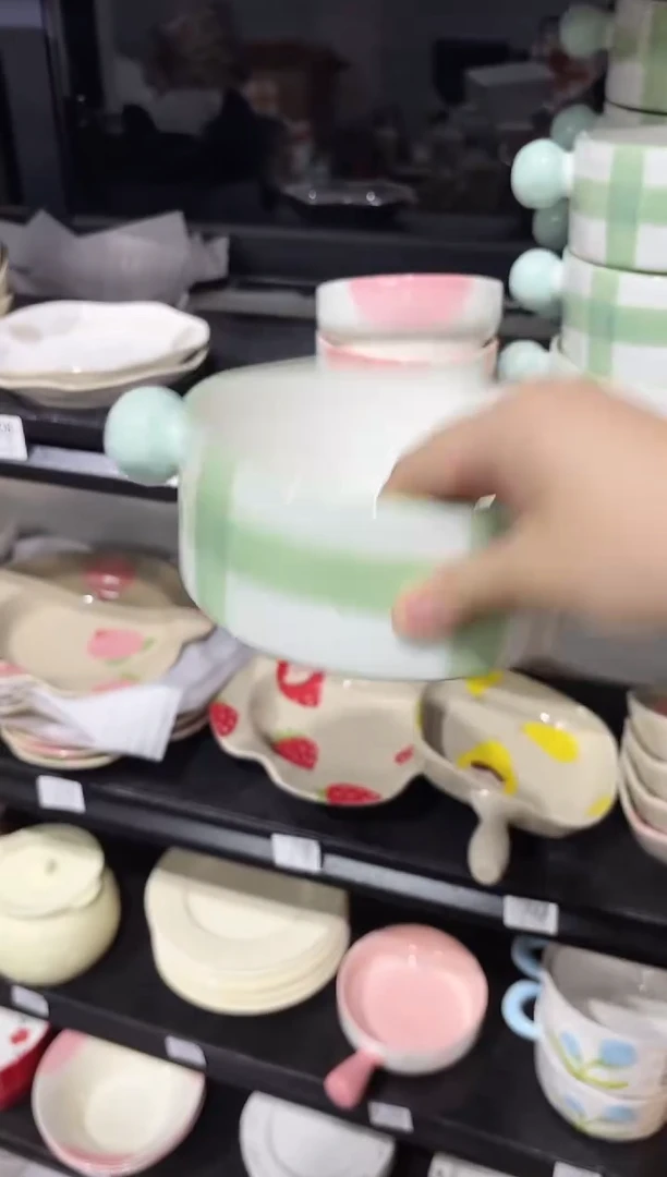 瓷直播微瑕绿色格子711*1