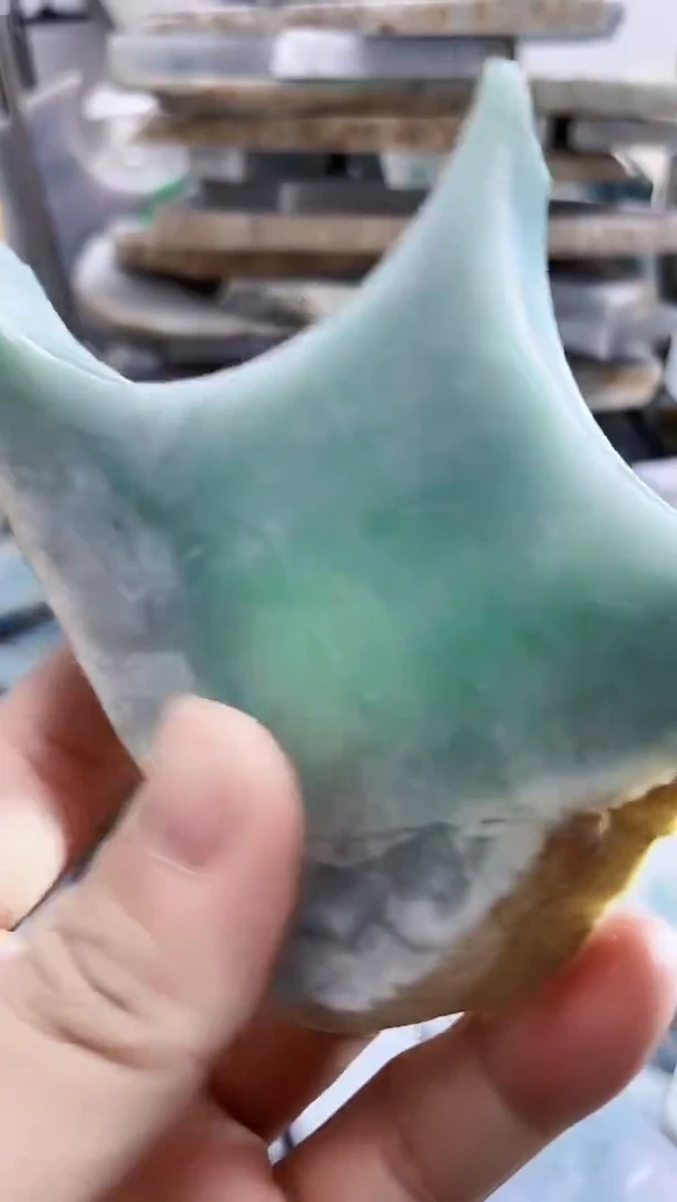 裸石翡翠天然A货翡翠板料