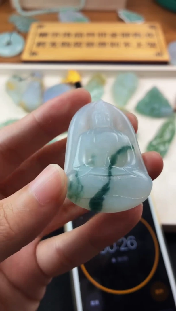 定制翡翠未镶嵌S****?5047毛货不退不换