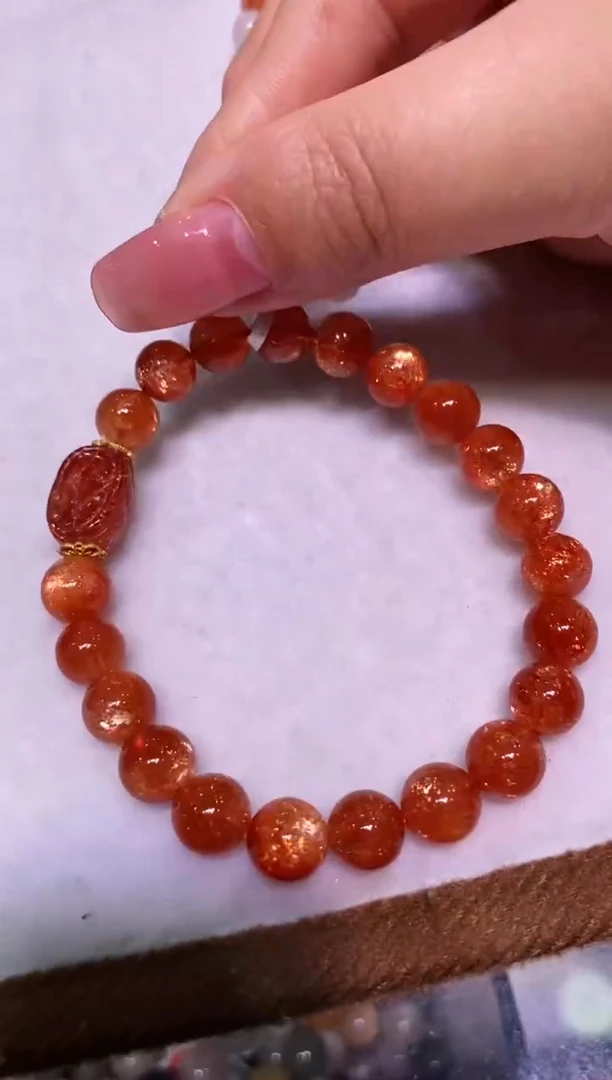 未镶嵌手链长石多样性发其一