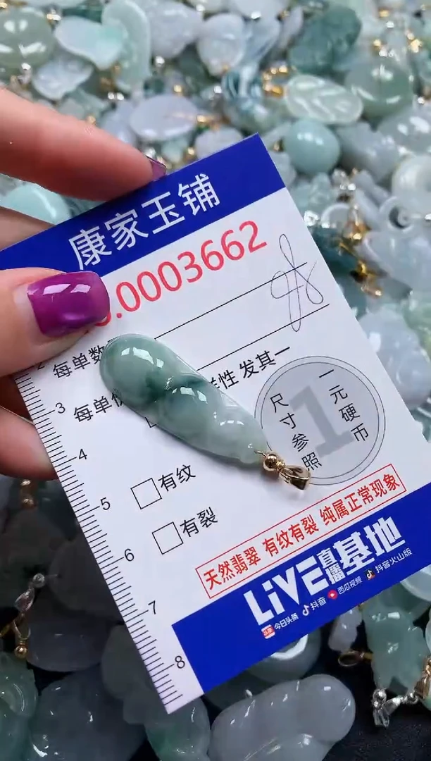 颈饰未镶嵌翡翠3662