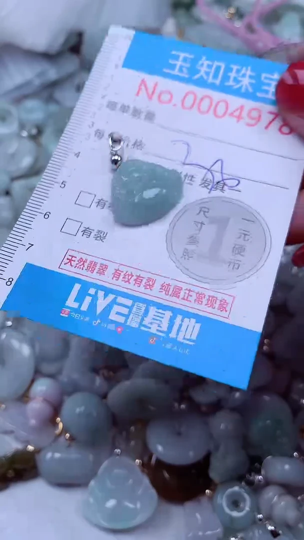 吊坠(不含链)未镶嵌翡翠4978