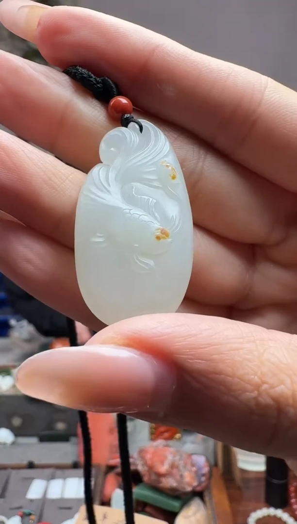 未镶嵌和田玉挂件p3411