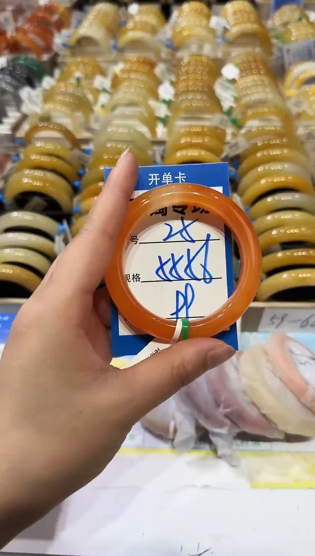 未镶嵌手镯石英岩玉25   55-56