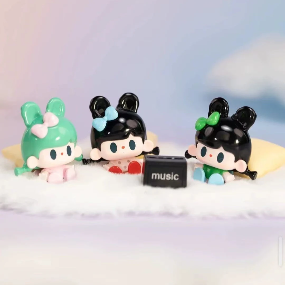 【拆盒】兔兔与熊派对萌粒盲盒