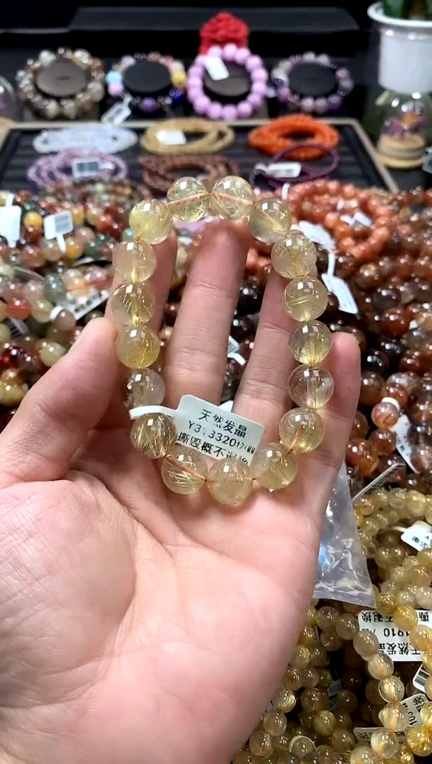 未镶嵌手链水晶12+