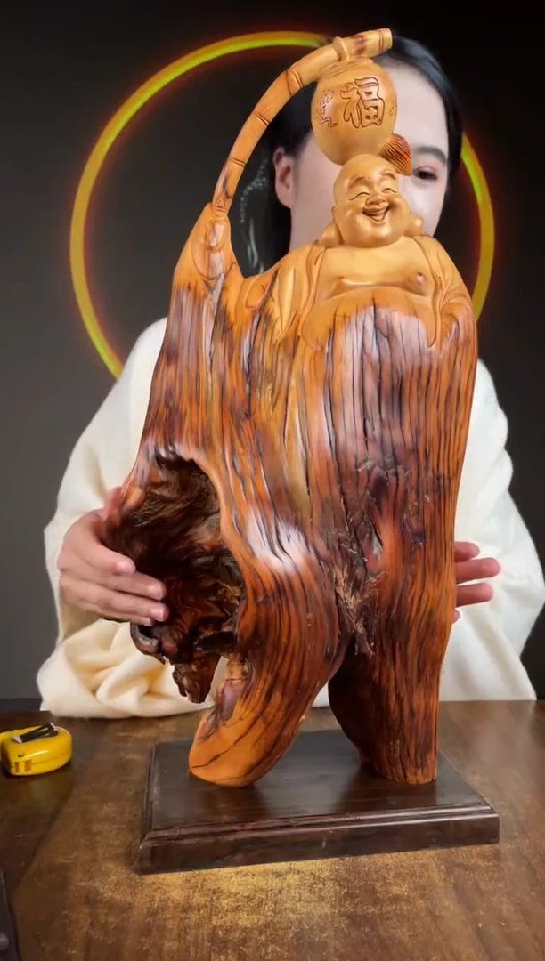 柏木（崖柏）手工摆件,先抢先得! 编号:121