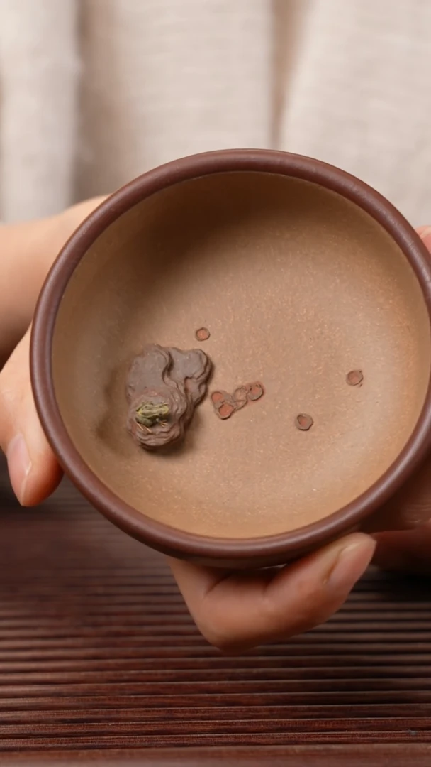 【闪购商品】紫砂茶宠听雨茶杯