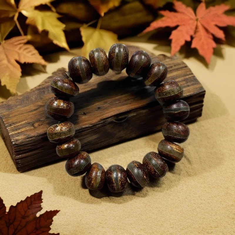 M20 一线天玛瑙1.4cm单圈手串