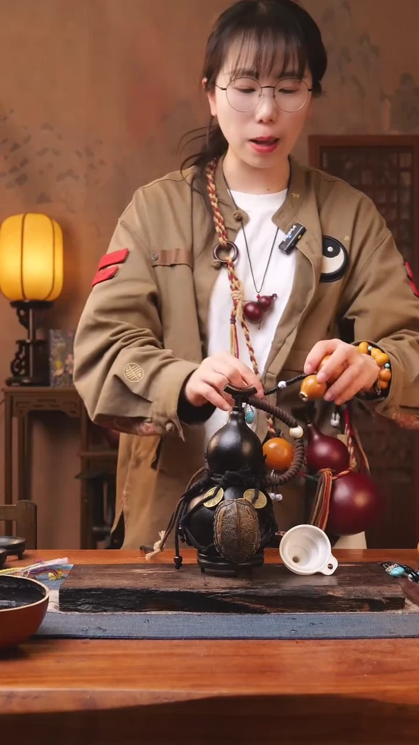 【闪购商品】371号精品大漆葫芦防腐防渗装饮料水茶酒