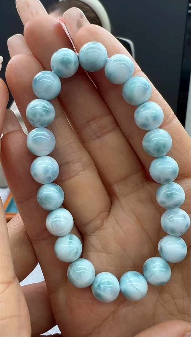 【闪购商品】针钠钙石（海纹石）手链未镶嵌369秒拍号