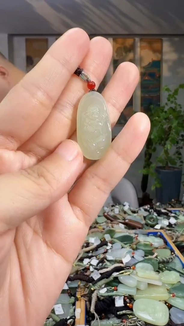 未镶嵌和田玉挂件拍一发一