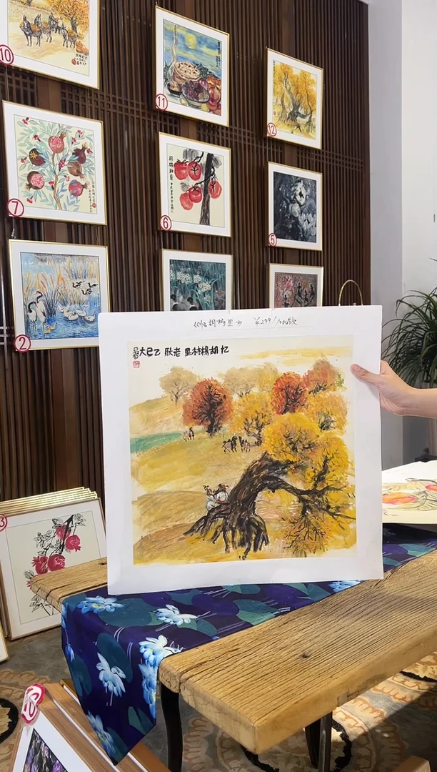 版画耿玉琨名章限量版画S