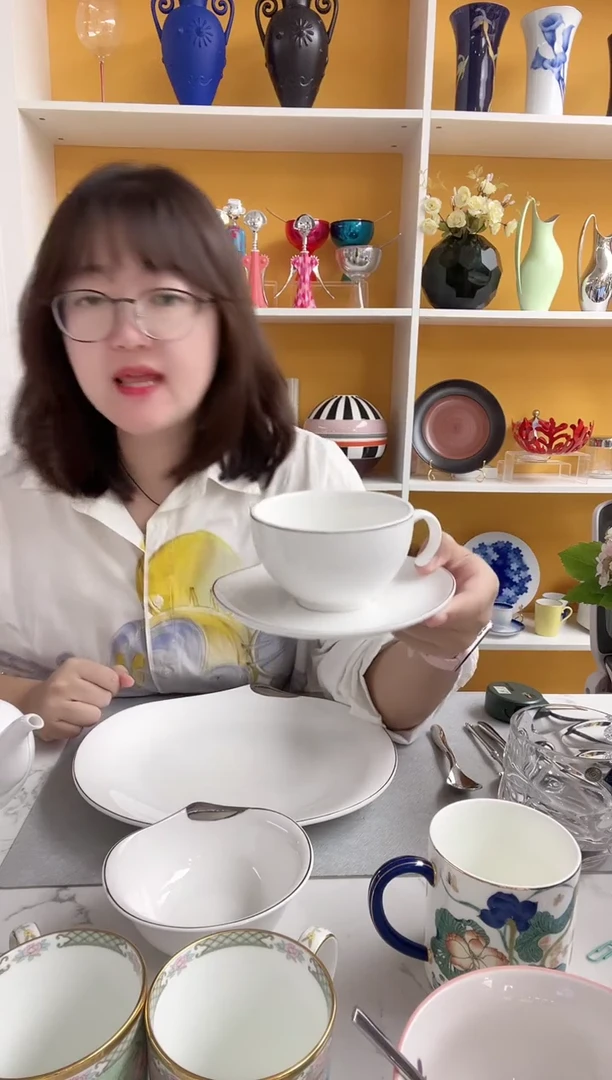 意大利敦迪 水滴 咖啡杯碟