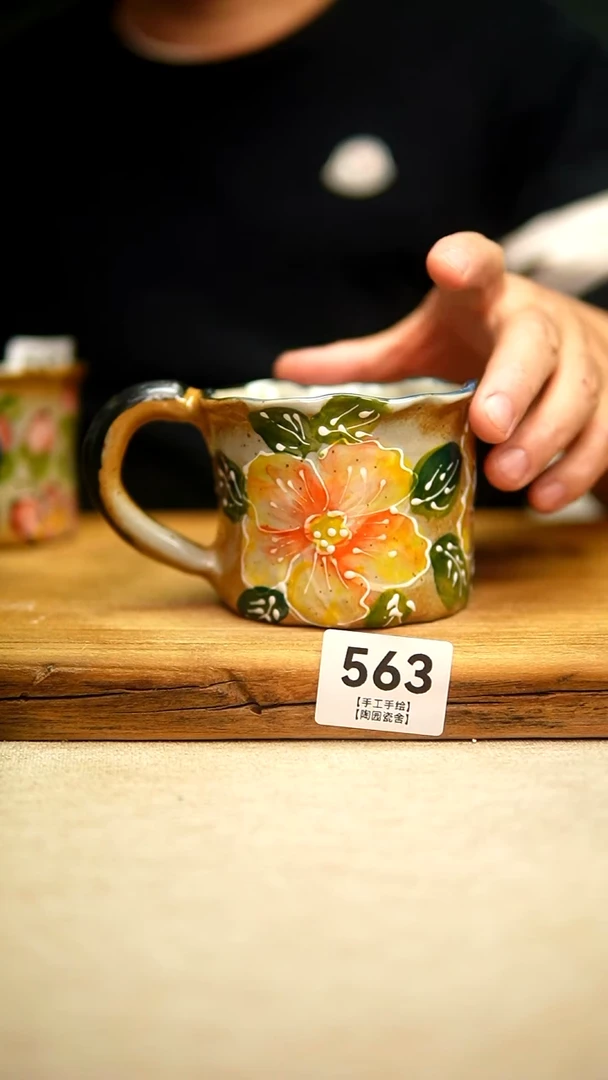 @@陶园瓷舍@@纯手工手绘@高温釉下彩