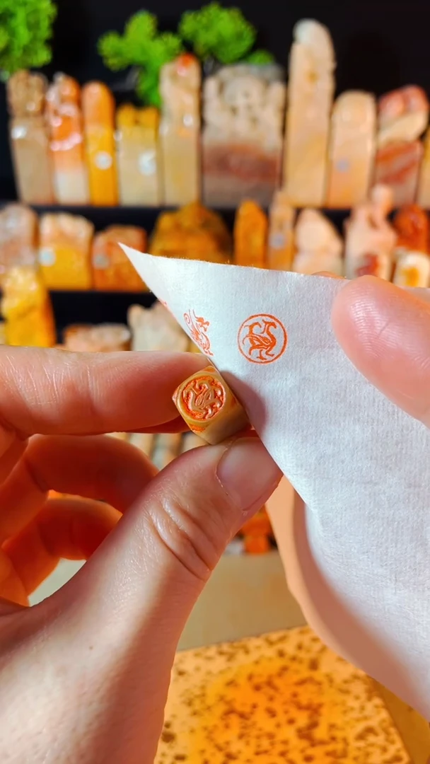 【闪购商品】巴林石印石手工篆刻《玄鸟》1.0