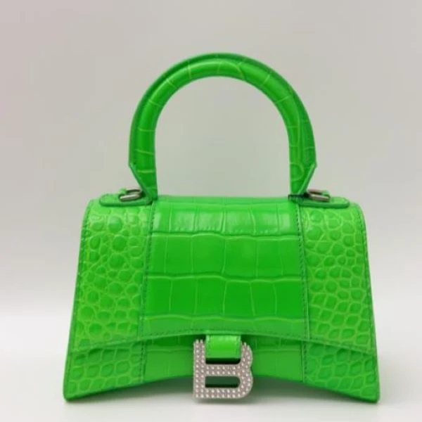 99新 Balenciaga/巴黎世家  Balenciaga 沙漏 XS码 绿色 斜挎包