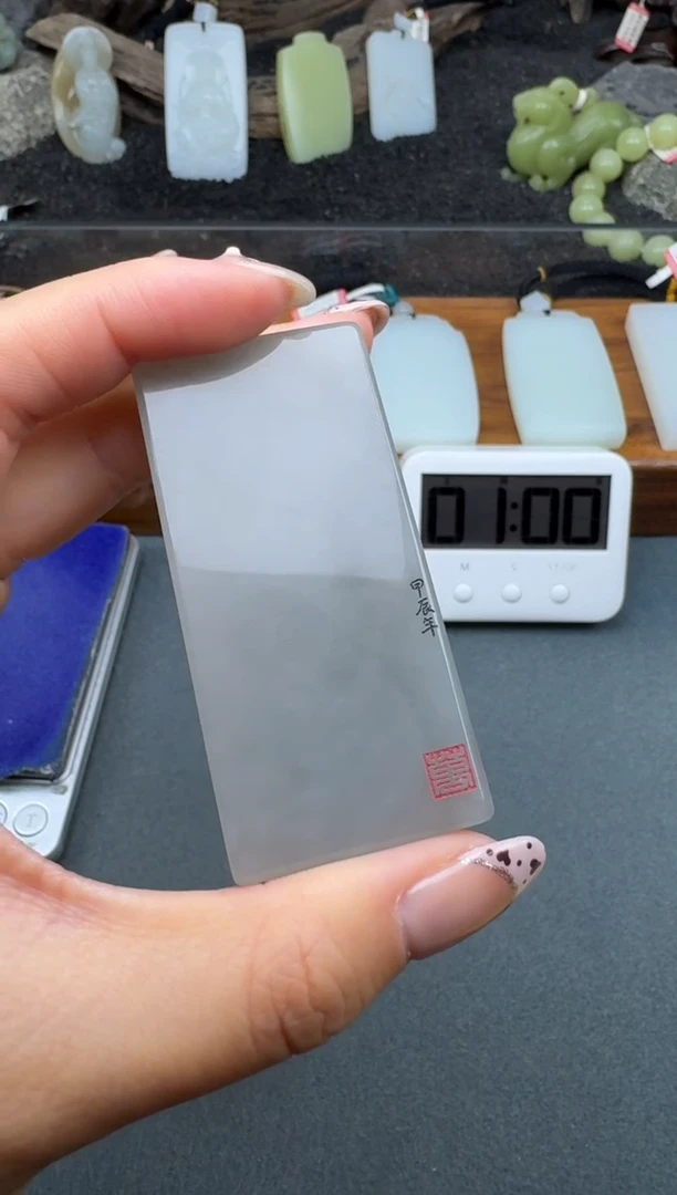 颈饰未镶嵌和田玉3