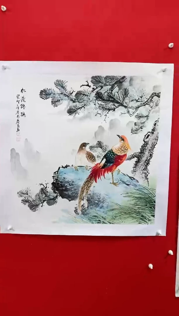 【闪购商品】国画lqy3107杰李庆友老师