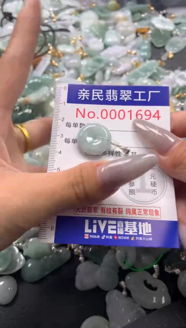 颈饰未镶嵌翡翠1694