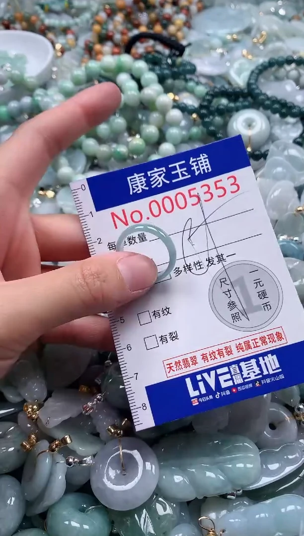 翡翠未镶嵌吊坠(不含链)5353