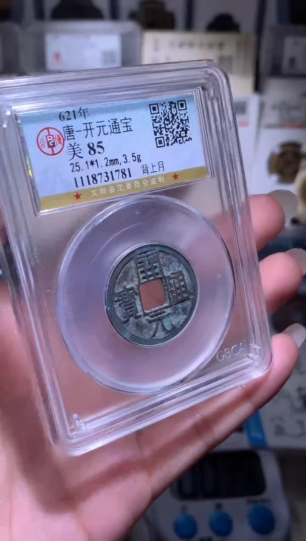铜脑****白钱缘5/开元背上月/W0