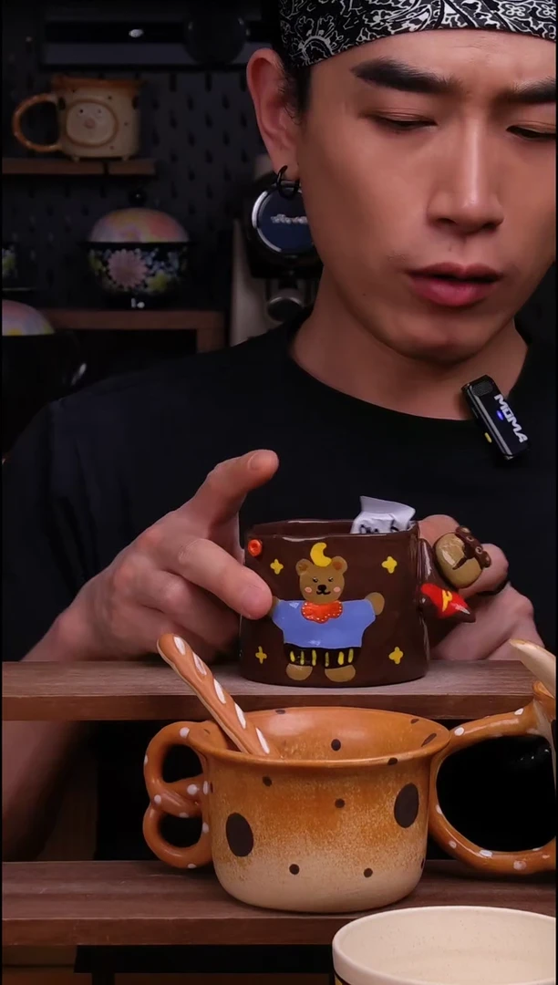 杯子景德镇可爱设计师款陶瓷08号