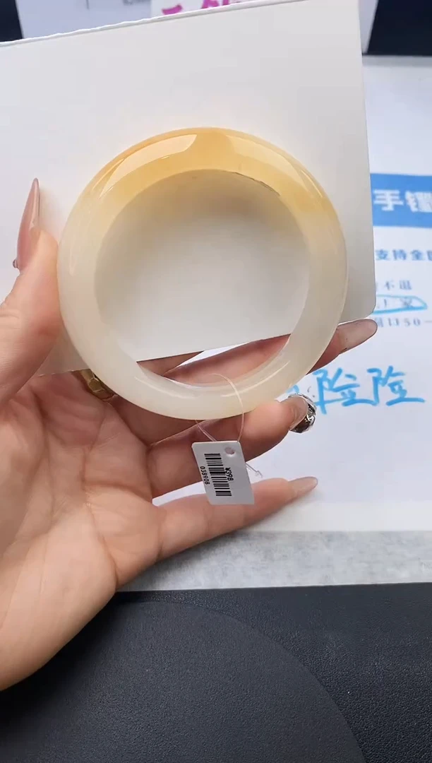 未镶嵌手镯石英质玉w85-HHB58+
