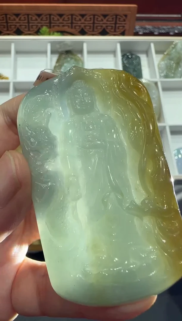 未镶嵌挂件翡翠A货翡翠多样性孤品