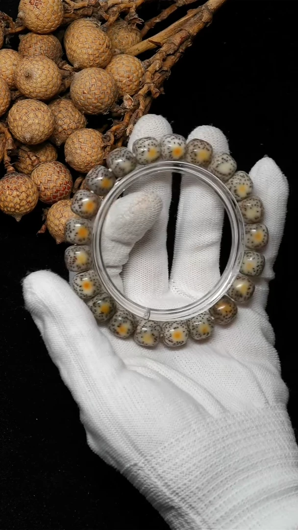 手串星月菩提11*10牛眼火烧云-A028-6