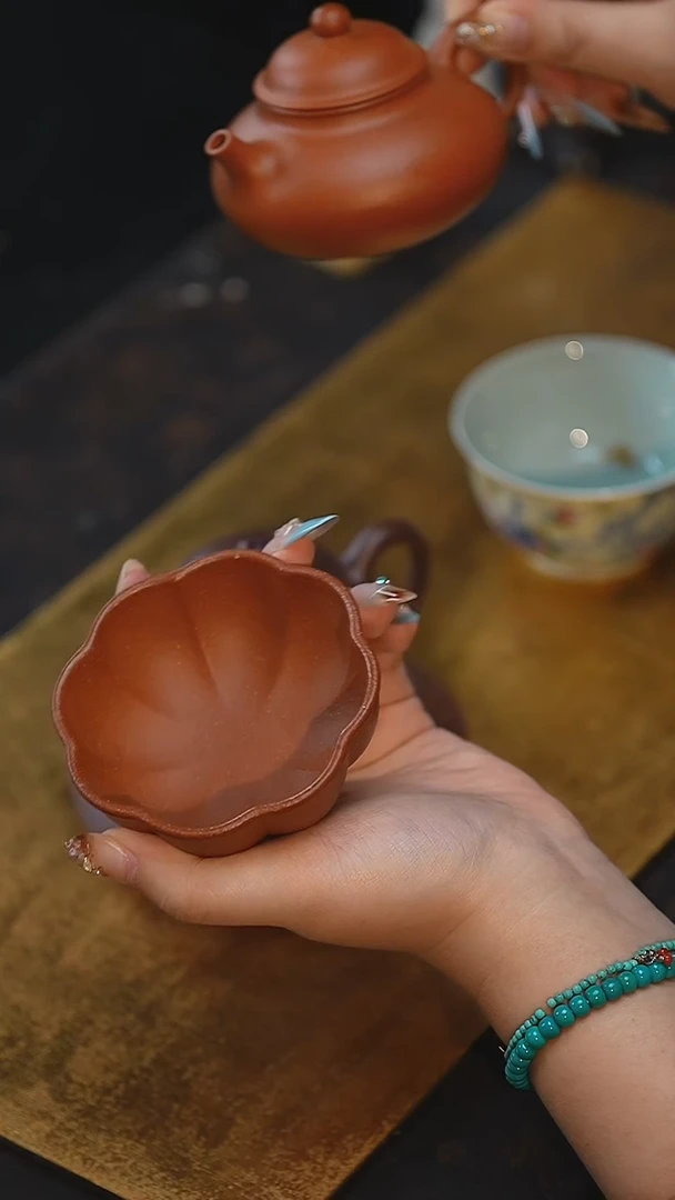 茶壶紫砂菱花碗菱花碗菱花碗