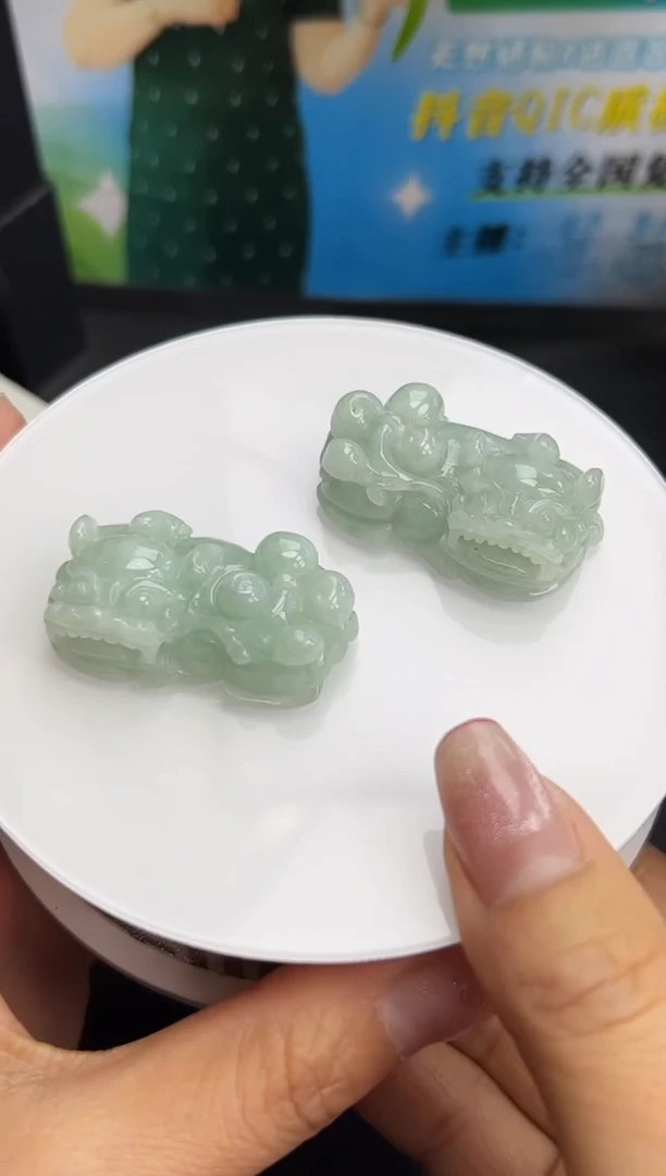 【闪购商品】翡翠颈饰未镶嵌K530-830 貔貅多样性发一