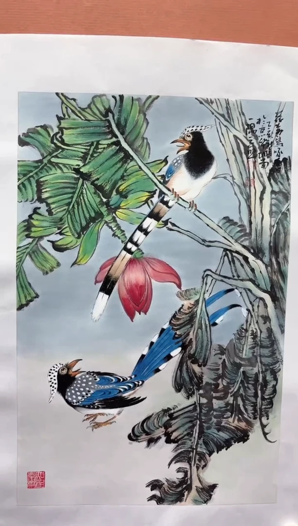国画师立照老师国画作品