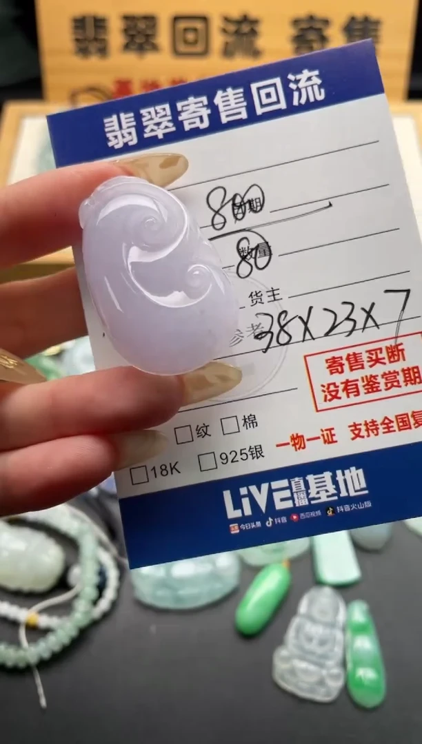 颈饰未镶嵌翡翠10146802