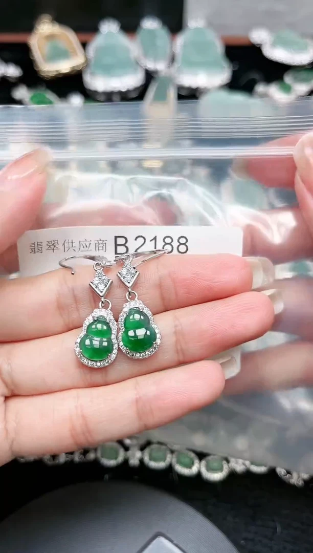 【闪购商品】翡翠颈饰未镶嵌赠皮绳2188