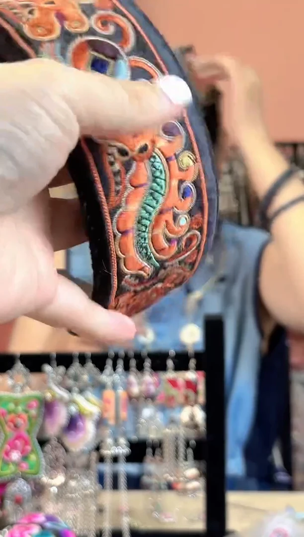 织绣艺枝独绣老绣饰品60