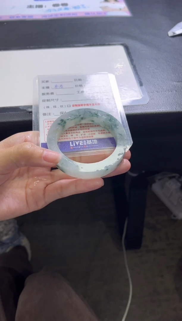 未镶嵌手镯定制翡翠童****锅定制手镯不退不换